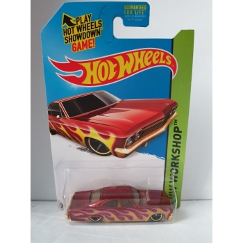 Hot Wheels 1:64 Chevy Impala 1965 dark red HW2014